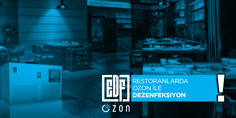 restoran, ozon temizliği, restoranlarda ozon, ozon jeneratörü